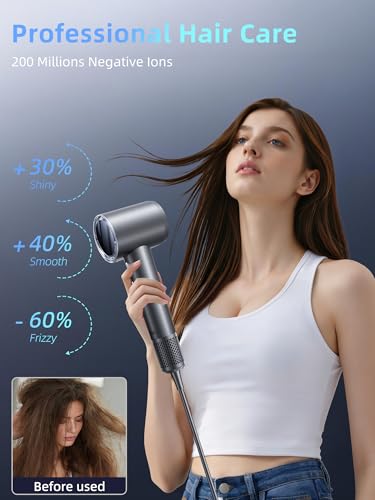 DRFLASH Fast Drying Hair Dryer | 110000 RPM High Speed | Ionic Technology