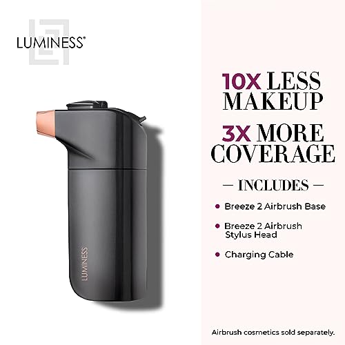 LUMINESS Breeze 2 Airbrush Makeup System - Cordless & Rechargeable