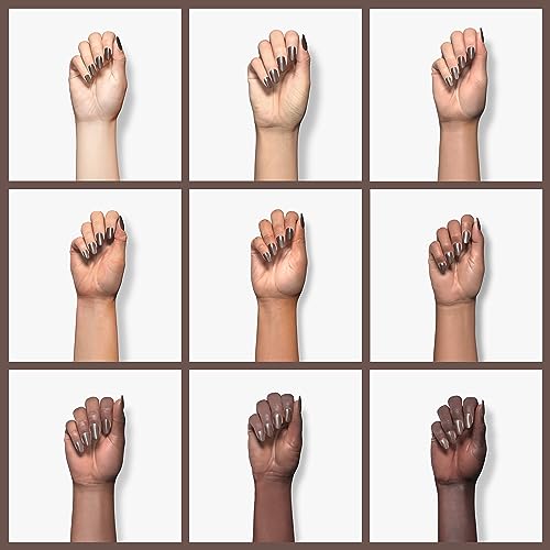 Beetles Brown Gel Nail Polish - Dark Gray Brown Creme Variation 15ML