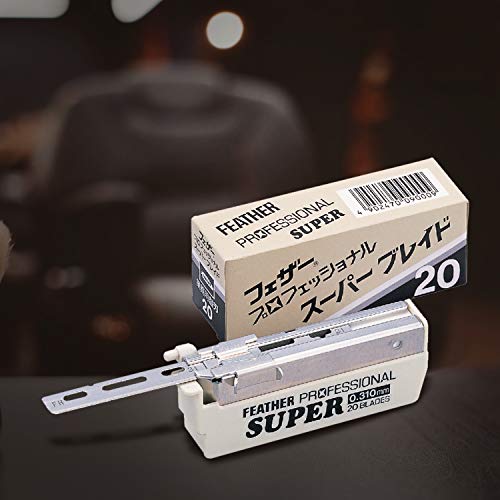 Feather Artist Club ProSuper Razor Blades 20 Count (Pack of 2)