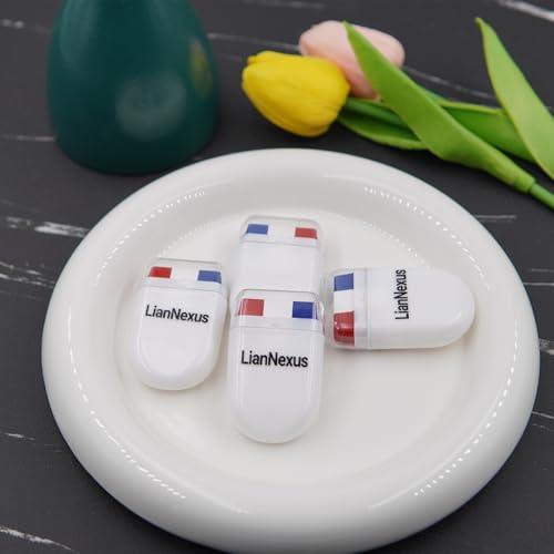 4Pcs Red White Blue Face Paint Sticks for Sports & July 4th