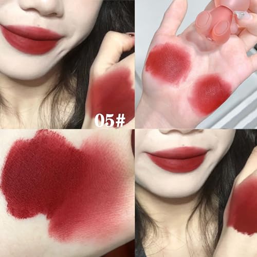 Velvet Matte Liquid Lipstick Set - 4 Colors Waterproof Long Lasting