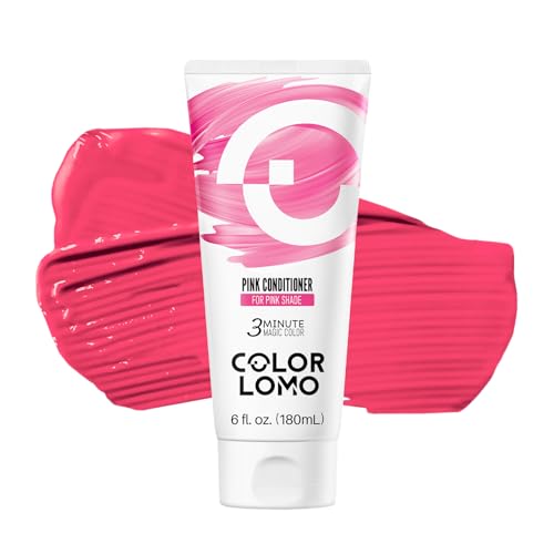 COLORLOMO Color Depositing Conditioner for Bleached Hair - 6oz Pink