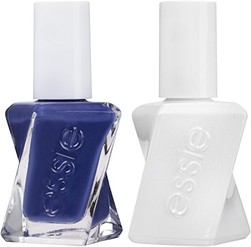 essie Gel Couture Longwear Nail Polish + Top Coat Kit, Turn 'N' Pose, 0.46 fl. oz.