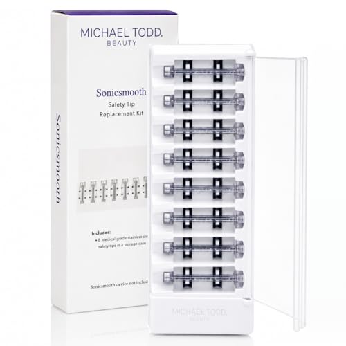 Dermaplaning Blade Refills 8-Pack for Sonicsmooth Devices