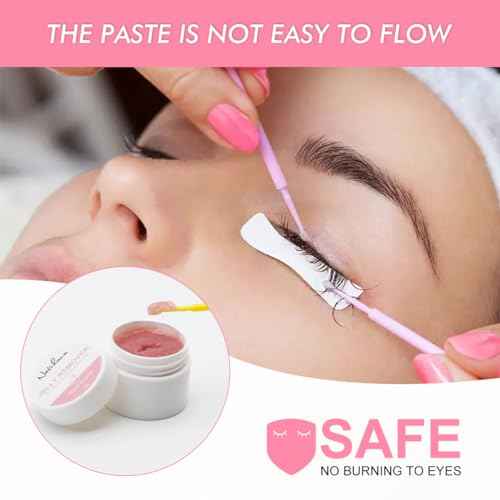 Cream Lash Remover for Eyelash Extensions Dissolves Powerful for Lashes Glue Remover Low Irritation for Sensitive Skin 10g