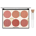 KYDA 6 Colors Blush Palette - Matte & Shimmer