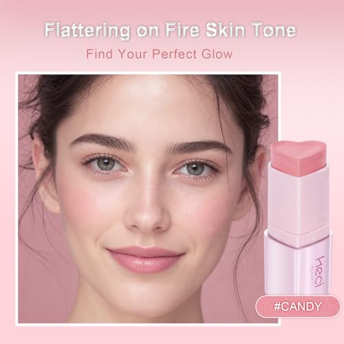 HECI BEAUTY Heart-Shaped Cream Blush Stick