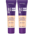 Rimmel London Stay Matte Liquid Mousse - 081 Fair Ivory - Foundation, Lightweight, Shine Control, Oil-Free, 1oz (Pack of 2)