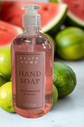Delta Home Moisturizing Hand Soap, Watermelon & Basil, 16 Oz