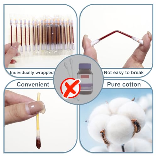 Iodine Cotton Swabs, Individually Wrapped (100 Pack)