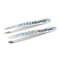 Tweezerman Micro Mini Slant & Point Tweezer Set