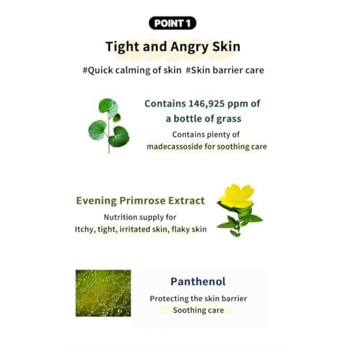 In Your Heart Calming Care Cream ? Sensitive Skin Moisturizer with Centella, Heartleaf, Tea Tree ? Fragrance-Free, Made in Korea, 50ml
