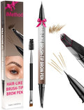 iMethod 2-in-1 Eyebrow Pen and Eyeliner - Waterproof Microblading Pencil