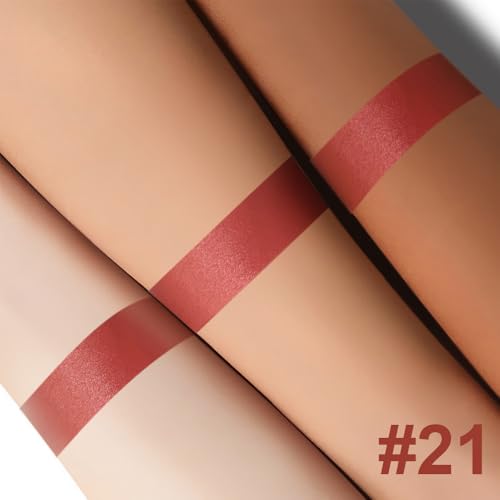 Blush Stick, Multi-use Blush Stick for Cheeks, Eyes, Lips, Silky Creamy Face Stick for Old Women & Mature Skin, Blendable and Buildable Color, Long Lasting Waterproof Non-greasy Formula (#21, Blush)
