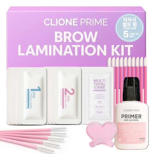 At-Home Brow Lamination Kit - DIY Eyebrow Perm Kit for Fuller Brows