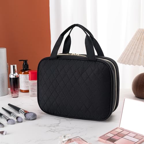 Travel Toiletry Bag for Women - Waterproof Hanging Organizer
