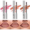 LANGMANNI Peel Off Lip Liner Set - Waterproof Matte, 3 Shades