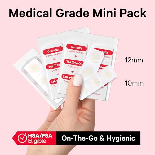 Sosky Invisible Hydrocolloid Acne Patches, 120 Count