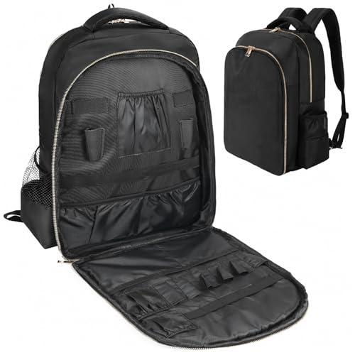 Waterproof Barber Travel Backpack for Clipper & Supplies - Men’s Grooming Bag