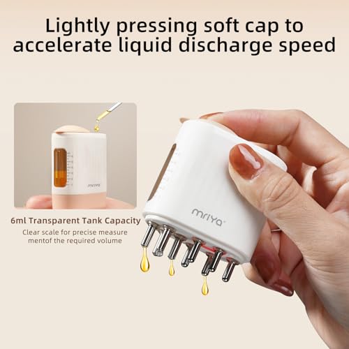 Electric Hair Oil Applicator & Scalp Massager Brush