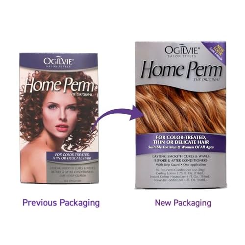Ogilvie Home Perm For Color Treated Hair, Pack of 3