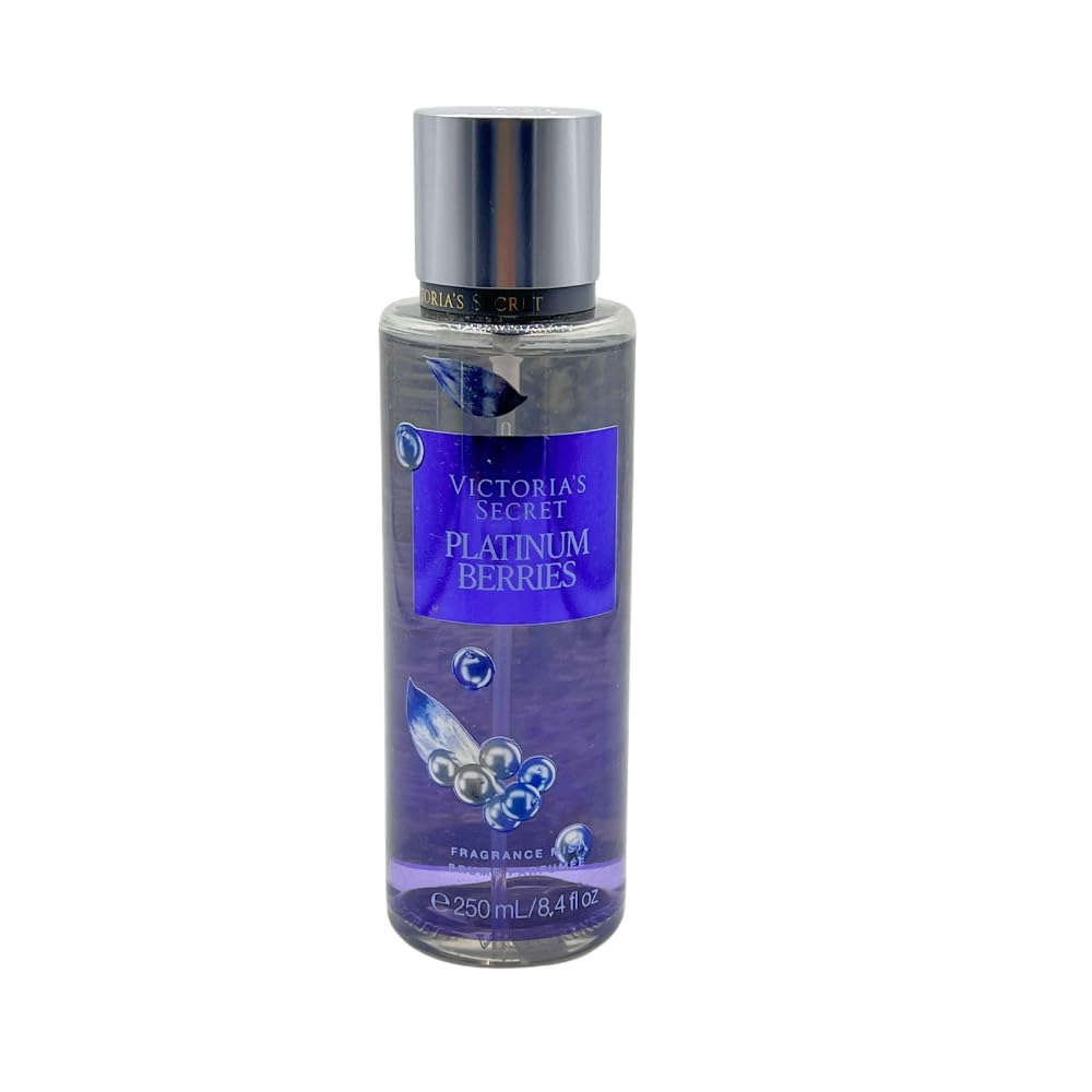 Victoria's Secret PLATINUM BERRIES Fragrance Mist & Lotion 2pc bundle - Limited Edition