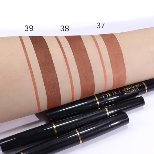 2-in-1 Matte Lip Liner & Lipstick Combo - 24hr Waterproof