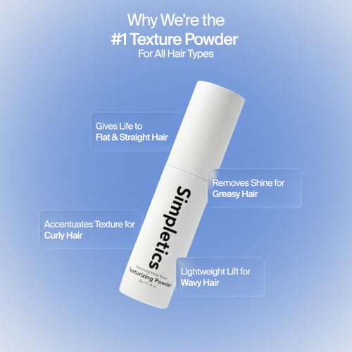 Simpletics Texturizing Powder 4g - Natural Hair Volume & Matte Finish