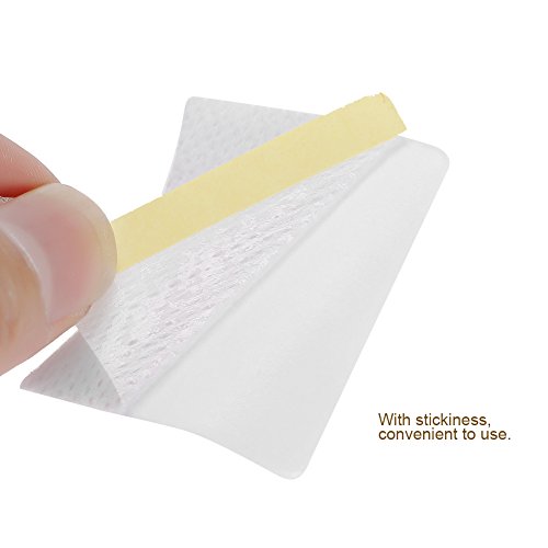 Sonew Eyelash Extension Pads, 120pcs Disposable Cotton Sticker Under Eye Lash Patch for Eyelash Perming, Eyelash Tinting, Eyelash Glue Cleaning Remove