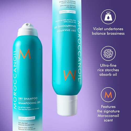 Moroccanoil Dry Shampoo for Light Tones - Refreshing & Lightweight