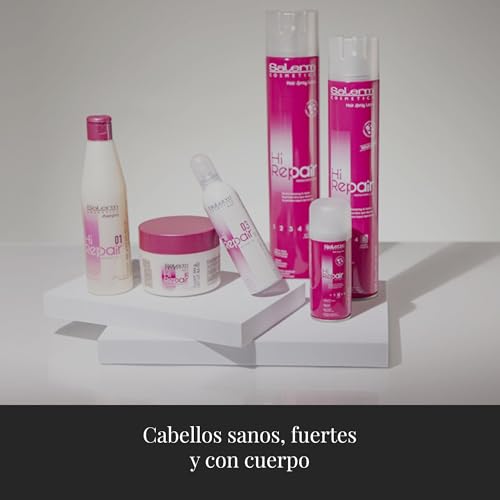 Salerm Cosmetics 01 Hi Repair Shampoo, 9 Ounce (Pack of 2)