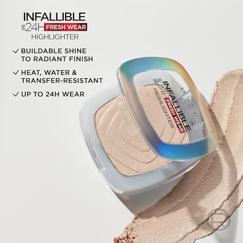 L'Oreal Paris Infallible 24H Highlighter Powder, Champagne Glow