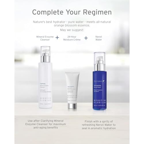 Kerstin Florian 24 Hour Moisture Creme | Travel Size | Anti Aging Face Moisturizer with Vitamin E | Hydrating Anti|Wrinkle Cream to Smooth Fine Lines | 0.7 fl oz
