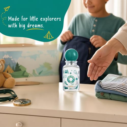 Ajmal Kids Adventure Perfume for Boys - 1.7 fl oz Fresh Citrus Scent