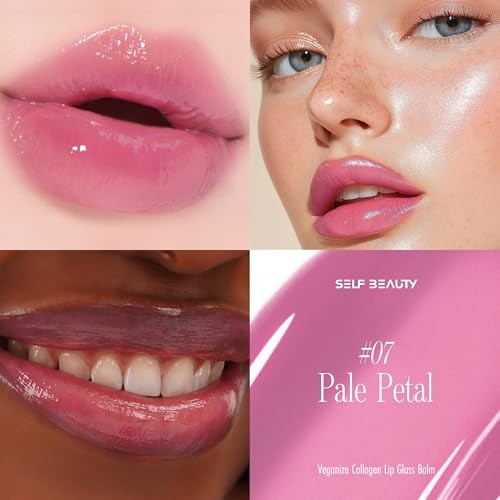 Self Beauty Veganize Collagen Lip Gloss Balm - 9 Colors