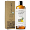 MAYJAM Organic Sunflower Seed Oil 16 Fl Oz Cold Pressed