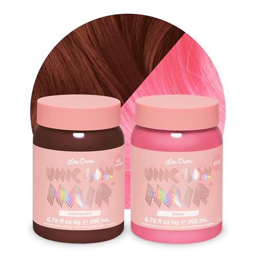 Lime Crime Unicorn Hair Tint & Dye Bundle - Semi-Permanent Vibrant Hair Color