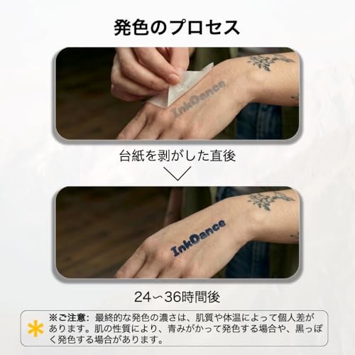 DIY Number Temporary Tattoos - Waterproof, Plant-Based, Lasts 1-2 Weeks