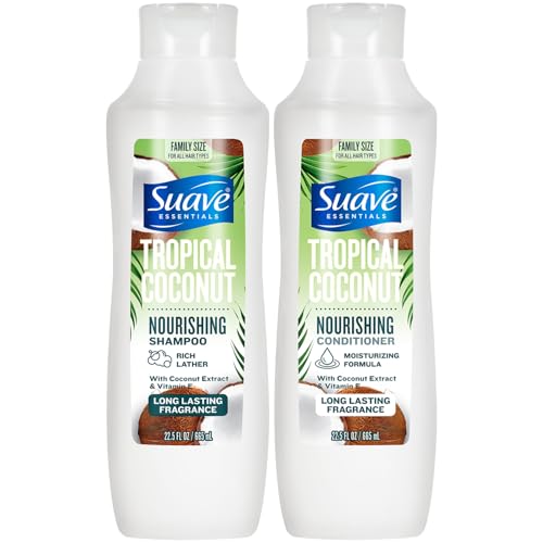Suave Tropical Coconut Shampoo & Conditioner Set - 22.5 oz Each