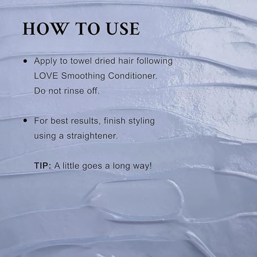 Davines LOVE Hair Smoother - Anti-Frizz Leave-In Cream, 5.07 oz