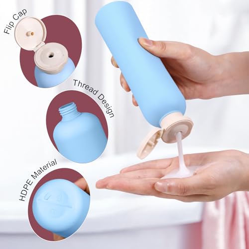 UMETASS 8.8oz Travel Shampoo Bottle with Flip Cap