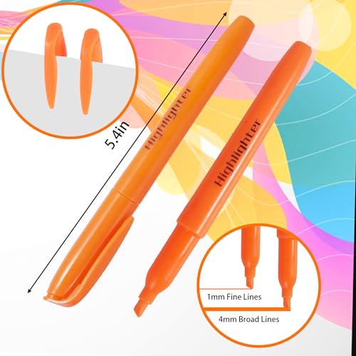 108 Pack Colorful Highlighters - Multicolor Pens for School & Office