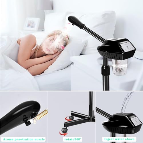 Professional Facial Steamer with Adjustable Height & Timer