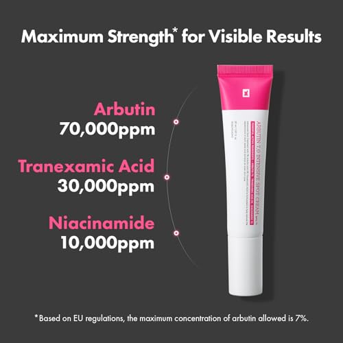 TOSOWOONG 7% Arbutin Spot Cream - Dark Spot & Blemish Treatment 20ml