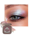 Duochrome Glitter Eyeshadow Palette - Mauve Blue Waterproof