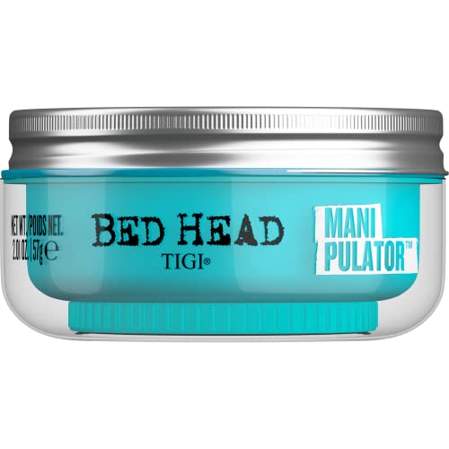 TIGI Bed Head Manipulator texturizing Putty with Firm Hold 2.01 oz & Bed Head Master Piece Hairspray with Extra Strong Hold Unisex Hair Spray 10.3 oz