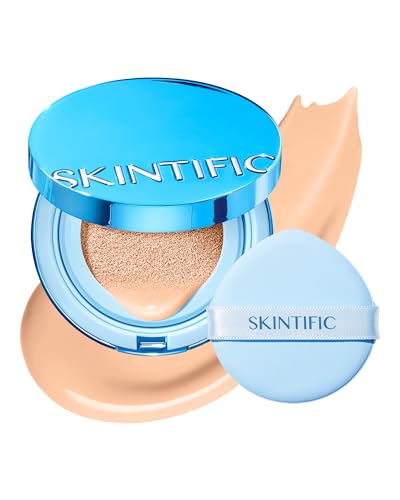SKINTIFIC Velvet Matte Cushion Foundation #02 Ivory