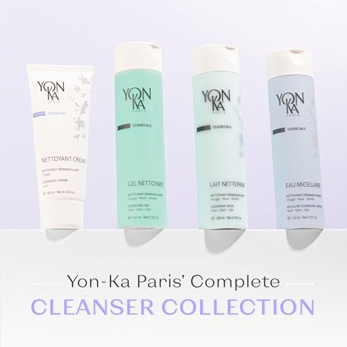 Yonka Nettoyant Creme | Cleansing Makeup Remover Cream | Remove Impurities with Calming Peppermint and Plant Glycerin | For Sensitive to Acne Prone Skin | Paraben-Free | 3.53 oz