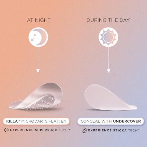 ZitSticka Pimple Patches for Face and Body, Hydrocolloid Patches to Cover Zits, Acne Patches or Zit Spot Stickers, Body Patch (24/7 Zits Bundle 14 Pack)